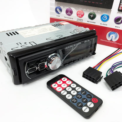 Автомагнитола со съемной панелью MP3 1094 с Bluetooth и пультом / Магнитола в машину автомобильная