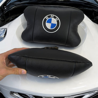 Ортопедическая подушка BMW из натуральной кожи – для комфорта в машине