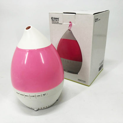 Колонка увлажнитель с диодной подсветкой JT-315, Настольный увлажнитель воздуха. Цвет: розовый