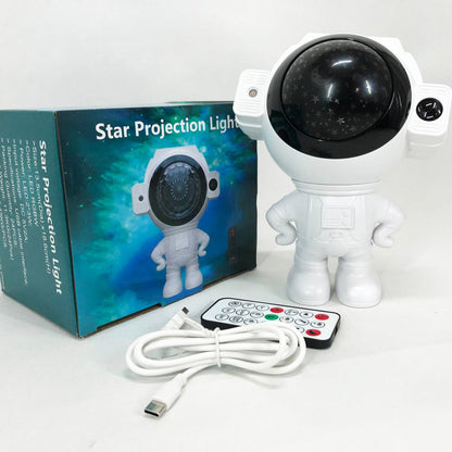 Звездный 3D проектор Astronaut, Лазерный проектор звездного неба галактики, Проектор светильник астронавт