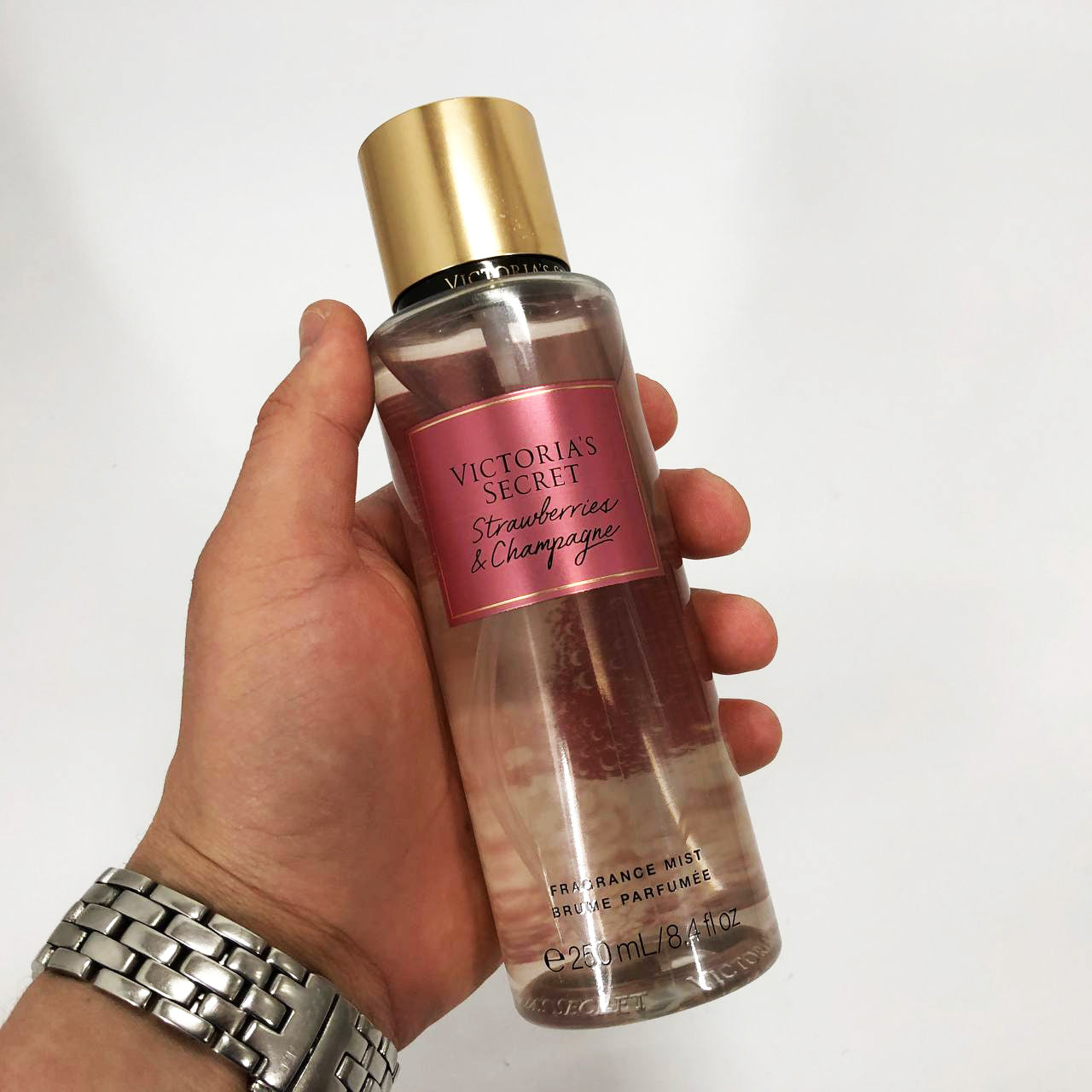 Парфюмированный спрей для тела Victoria's Secret Strawberries & Champagne 250 мл, original
