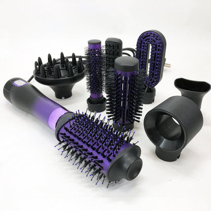 Фен-щетка стайлер VGR 8 в 1 V-488. Цвет: фиолетовый