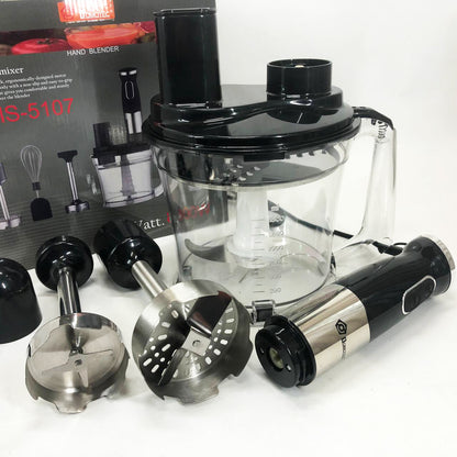 Блендер погружной многофункциональный 6 в 1 Domotec MS-5107 800 Вт, Мощный блендер для дома
