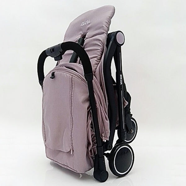 Детская прогулочная легкая коляска книжка складная Voyage Smart T3101F. Цвет: розовый