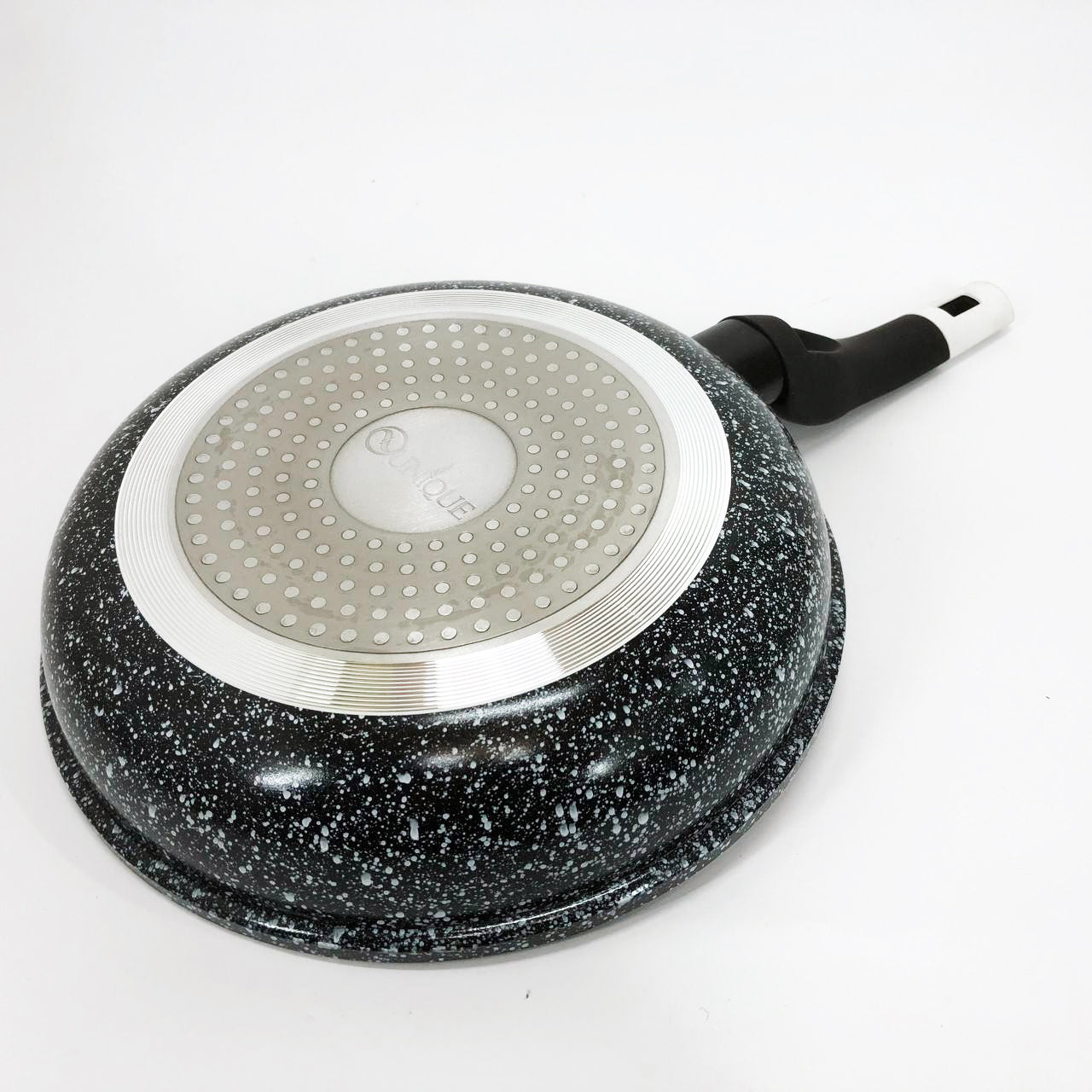 Сковорода Unique UN-5103-22 с антипригарным покрытием 22 см Серый гранит