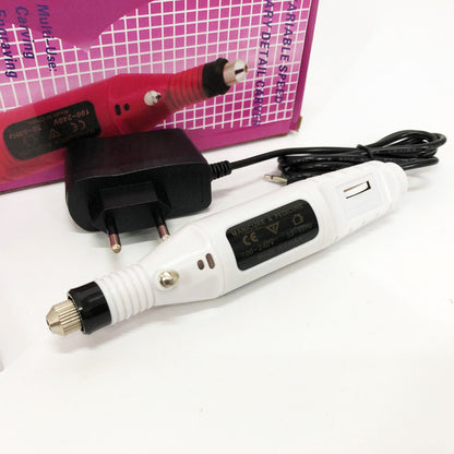 Ручний фрезер для нігтів SmartUs CBM-033 для манікюру та педикюру в домашніх умовах. Колір: білий