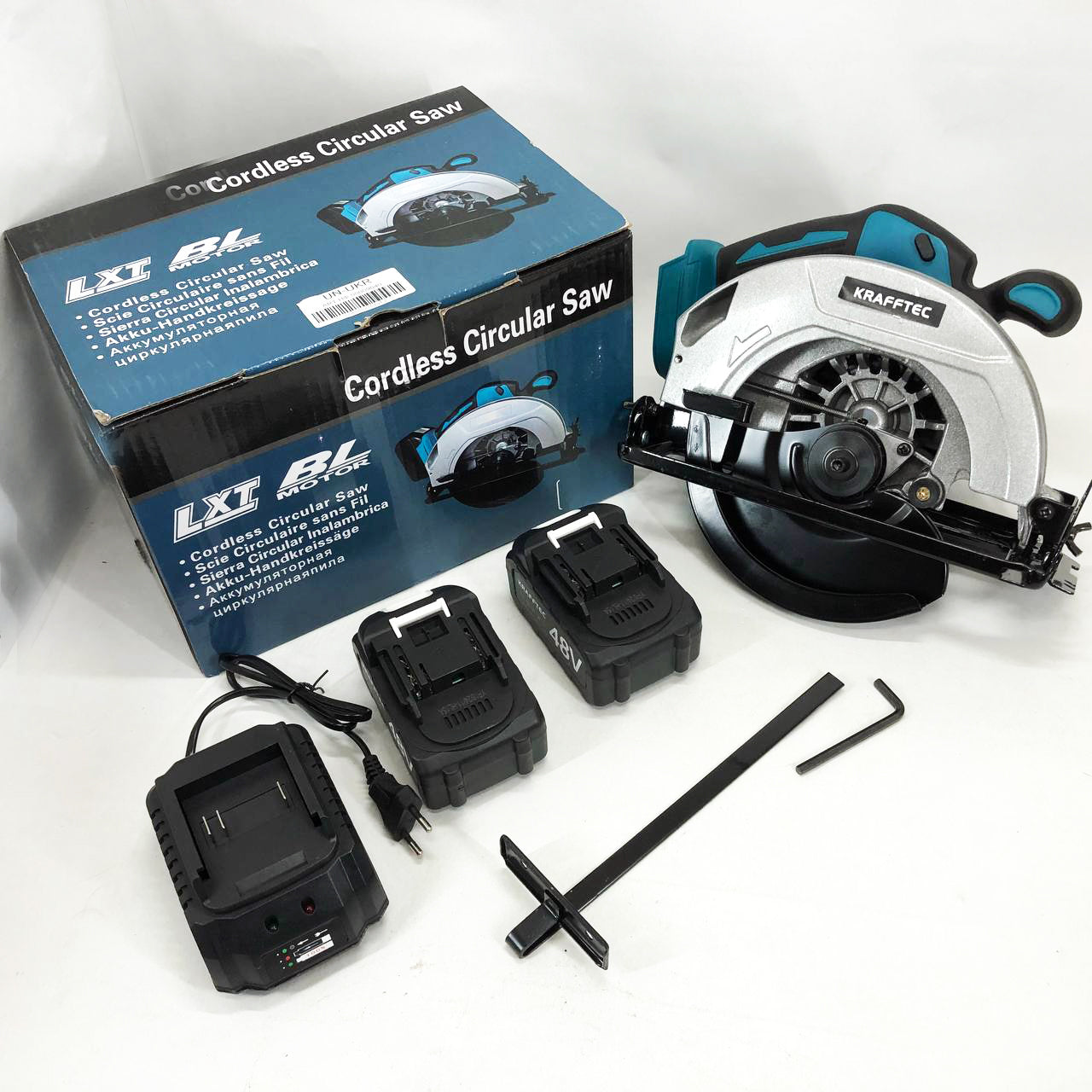 Аккумуляторная циркулярная пила KRAFFTEC 48V