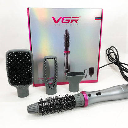Профессиональный стайлер для укладки волос 4в1 VGR V-408 700 Вт, Функциональный профессиональный фен