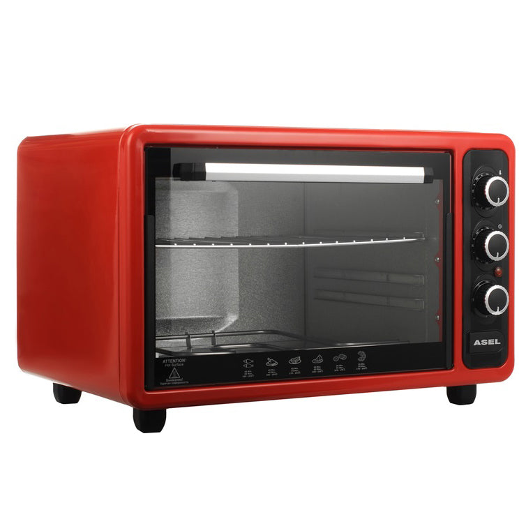 Электрическая печь ASEL AF-40-23. Цвет: красный