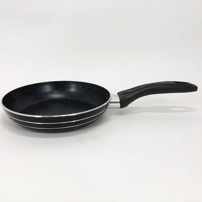 Сковорода UNIQUE UN-5151 антипригарное гранитное покрытие 18 см темный мрамор