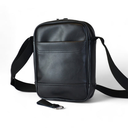 Мессенджер классический из эко кожи гладкой, Сумка через плечо кэжуал мужская, Деловая сумка мессенджер