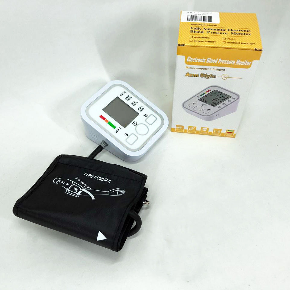 Автоматический тонометр ARM Style B02R с индикатором аритмии, хороший аппарат для измерения давления