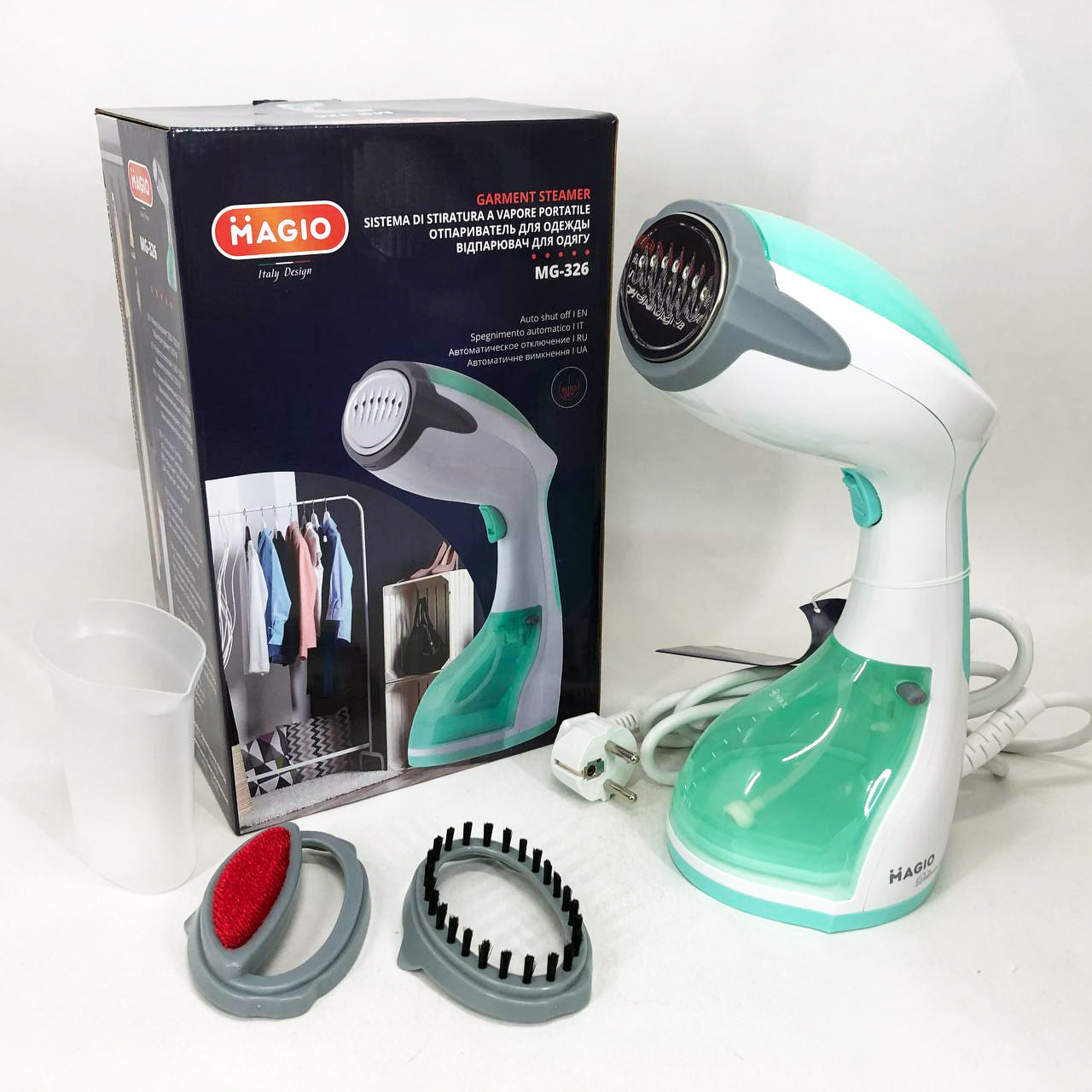 Отпариватель MAGIO MG-326, Утюг для отпаривания одежды, Универсальный отпариватель, Выпариватель