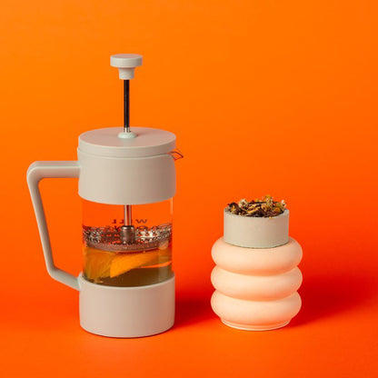 Френч-пресс Well Done WD-8053A мятный 350 мл, Чайник самовар стеклянный, Чайники для заварки