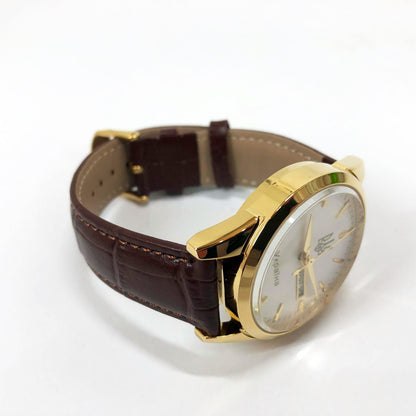 Часы наручные мужские SKMEI 3709/9073GDWT-B, Стильные повседневные мужские кварцевые часы