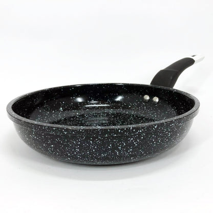 Сковорода UNIQUE UN-5134 22 см. без крышки, устойчивая к царапинам и сколам сковорода, с антипригарным покрытием