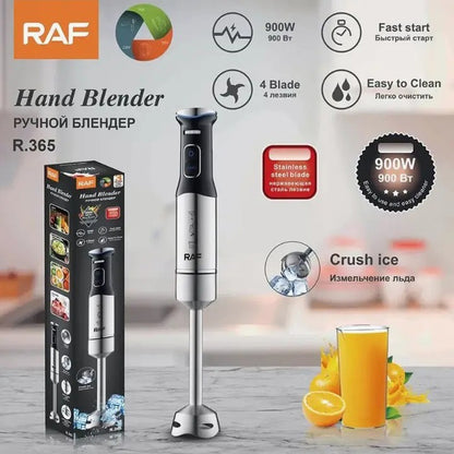 Металлический блендер RAF R.365 высокоскоростной ручной блендер