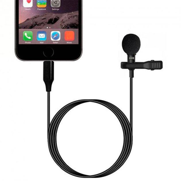 Петличный мини-микрофон DM TYPE-C MK-3