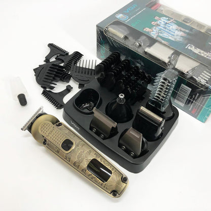 Набор для стрижки VGR 6 в 1 V-095, 16 насадок,  Многофункциональная аккумуляторная машинка для стрижки