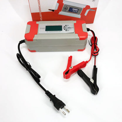 Импульсное зарядное устройство (12V 8A / 24V 4A) для легковых и грузовых авто