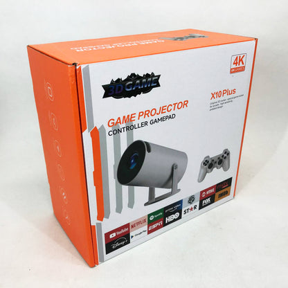 Смарт-проектор - ігрова приставка з джойстиками X10 Plus