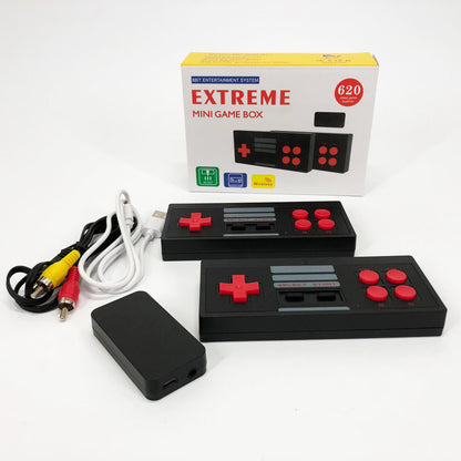 Игровая приставка с беспроводными джойстиками N-22, Ретро игровая приставка приставка денди