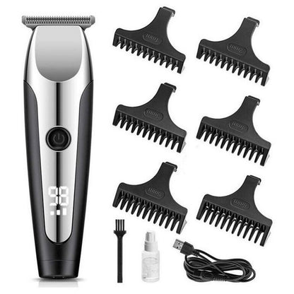 Аккумуляторная машинка для стрижки VGR V-059, беспроводная электробритва, машинка для стрижки для дома