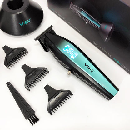 Машинка для стрижки волос с мощным мотором XPRO VGR V-992 с насадками 1-2-3 мм