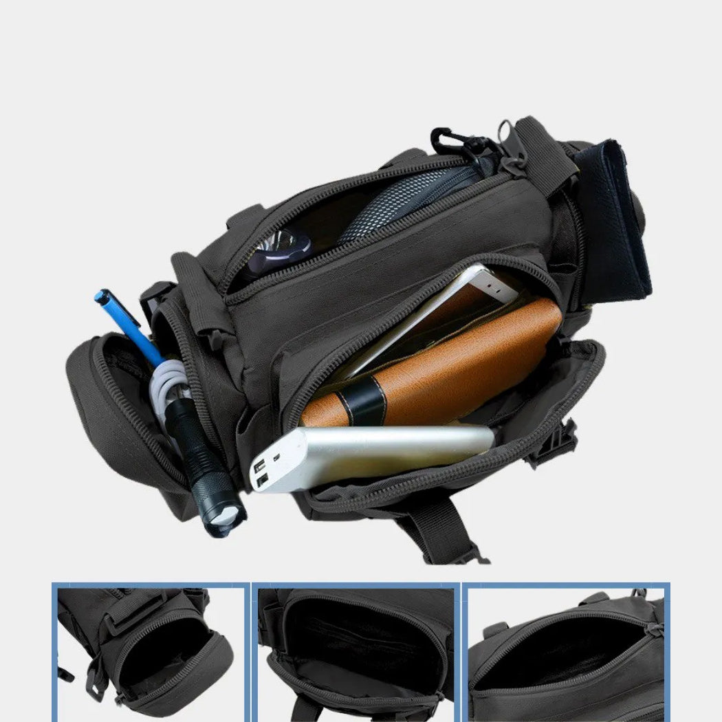 Универсальная тактическая сумка – подсумок поясная нагрудная на MOLLE сумка с ремнем на плечо 5 л