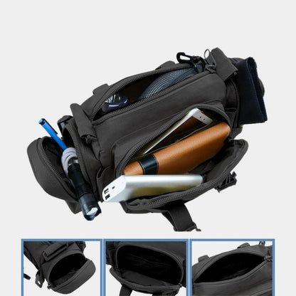 Универсальная тактическая сумка – подсумок поясная нагрудная на MOLLE сумка с ремнем на плечо 5 л