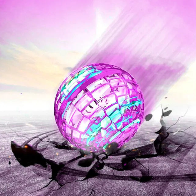 Летающий шар со светом, Летающий спиннер шар flying spinner, Летающий спиннер шар