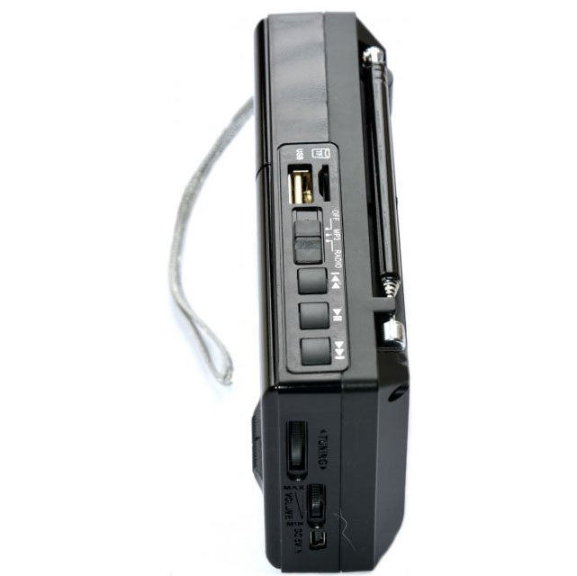 Портативна стовпчик радіо MP3 USB Golon RX-6622. Колір: чорний 