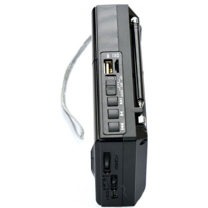 Портативна стовпчик радіо MP3 USB Golon RX-6622. Колір: чорний 