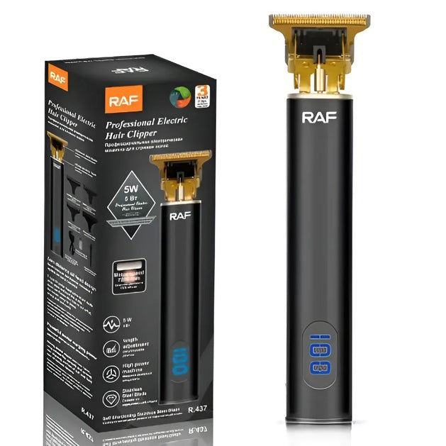 Триммер RAF R.437 для стрижки волос и бороды аккумуляторная