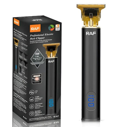 Триммер RAF R.437 для стрижки волос и бороды аккумуляторная