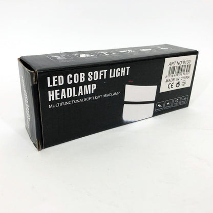 Налобный фонарик яркий рассеивающий для СТО Bailong BL-F007-COB, 3 режима, водостойкий, зарядка от USB