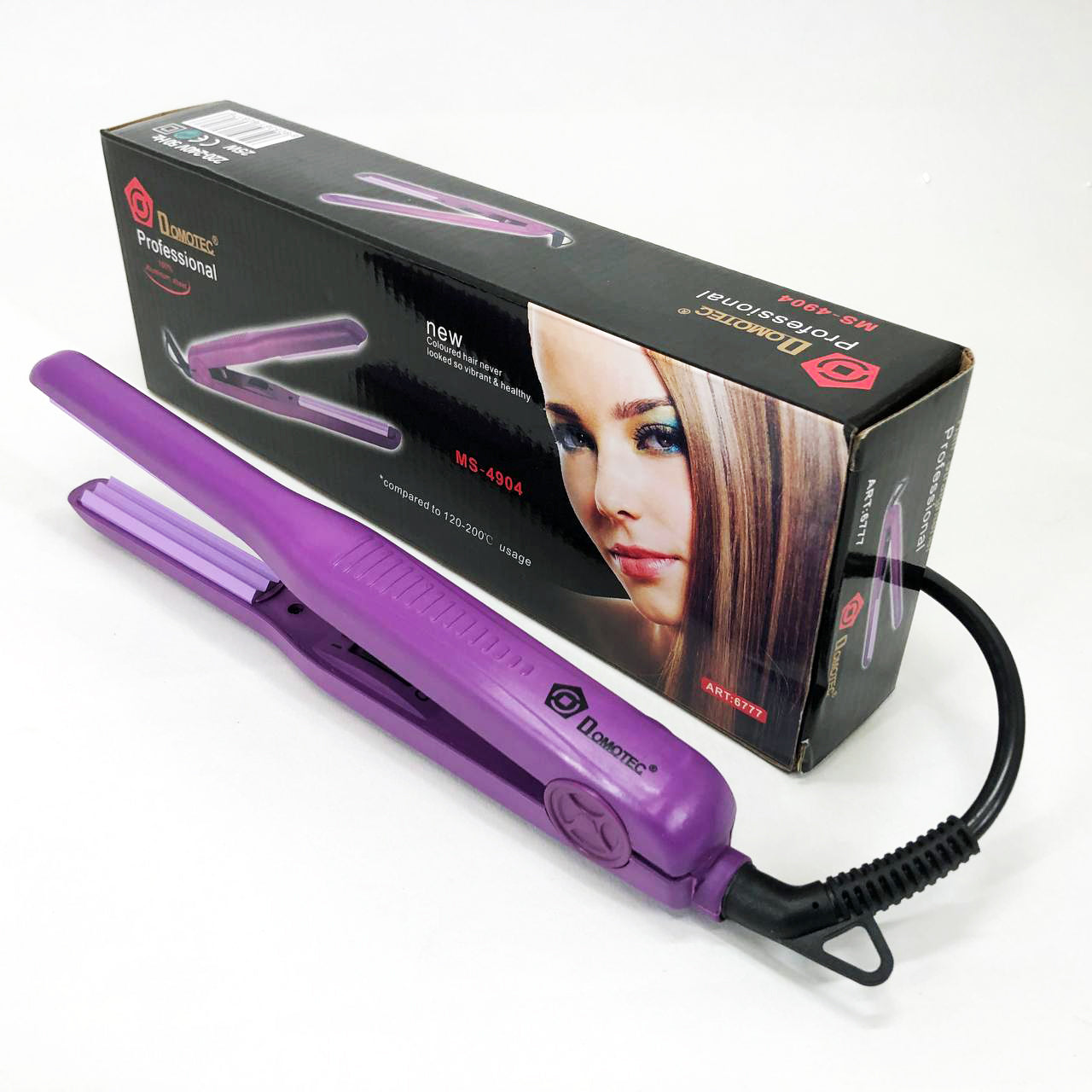 Прикорневая плойка гофре Domotec MS-4904 30 W керамический утюжок для волос