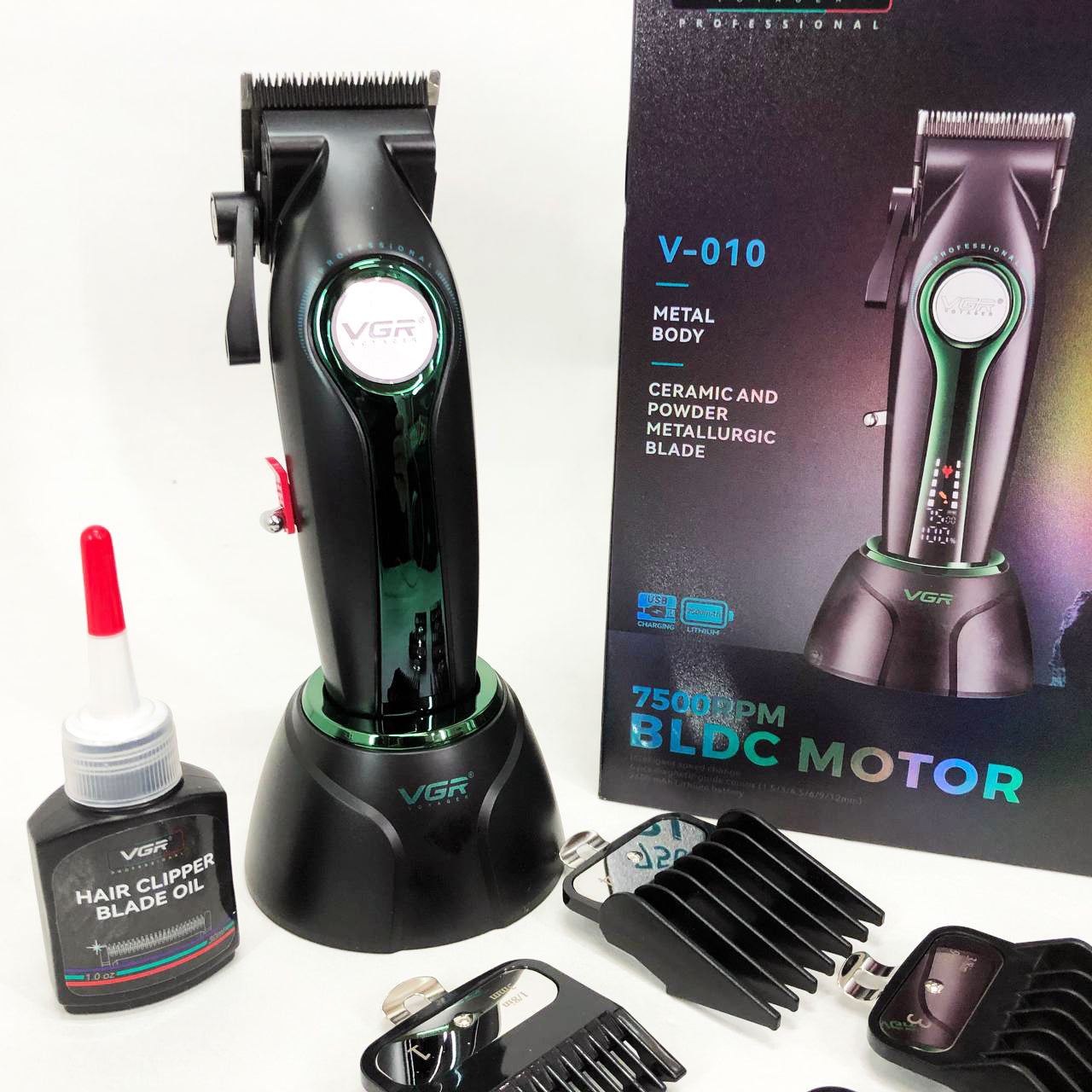 Машинка для стрижки VGR V-010 Professional Metal