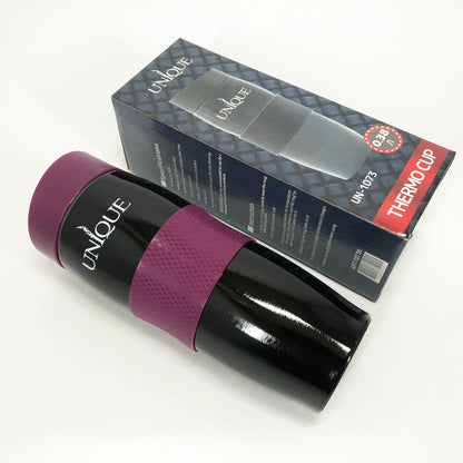 Термокружка UNIQUE UN-1073 0.38 л, Путешественнический термос, Фляга для пикника. Цвет: фиолетовый