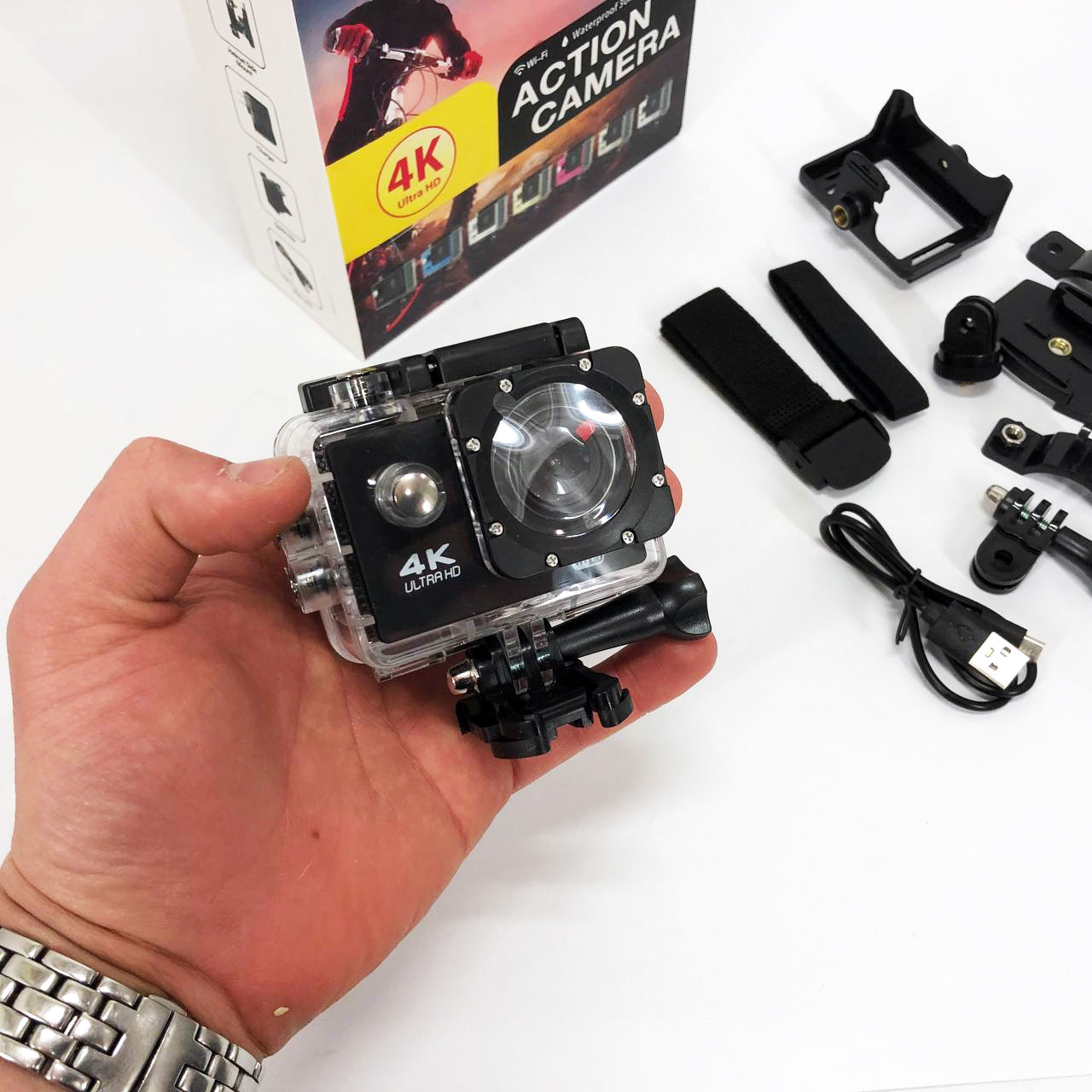 Водонепроницаемая спортивная экшн-камера DVR SPORT S3R Wi Fi с пультом