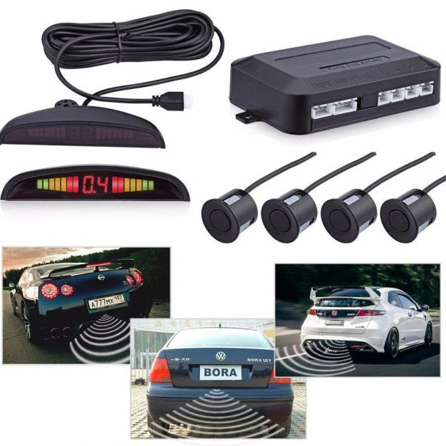 Парковочная система на 4 датчика парковки парктроник Assistant Parking Sensor