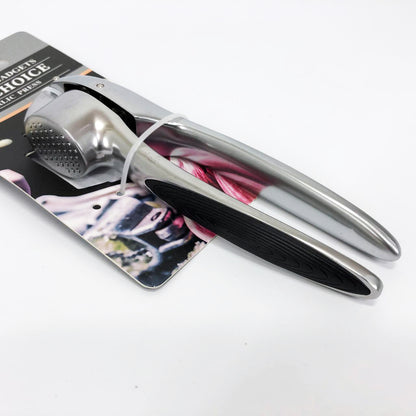 Пресс для чеснока чеснокодавка ручная металлическая