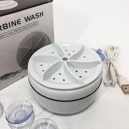 Портативная ультразвуковая стиральная машина мини машинка для стирки белья usb, Малогабаритная машина