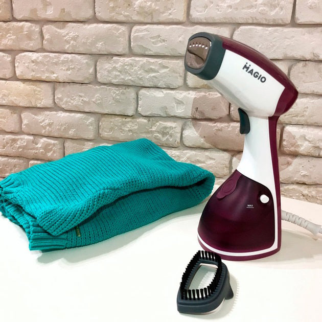 Отпариватель MAGIO MG-325, Отпариватель паровая щетка, Парогенератор вертикальный для отпаривания одежды