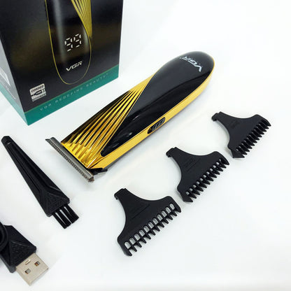 Машинка для стрижки аккумуляторная VGR V-959 триммер для волос и бороды