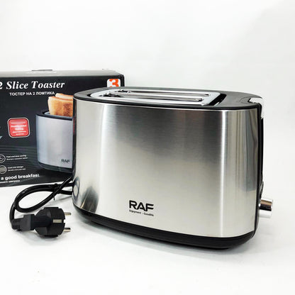 Тостер электрический RAF R.507 с 7 регулируемыми уровнями поджарки съемным поддоном для крошек 750 Вт