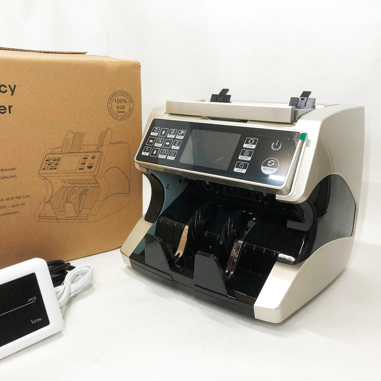 Счетчик банкнот Bill Counter AL-920 с определением номинала и детекторами UV/MG/IR