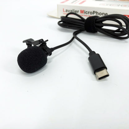 Петличный мини-микрофон DM TYPE-C MK-3