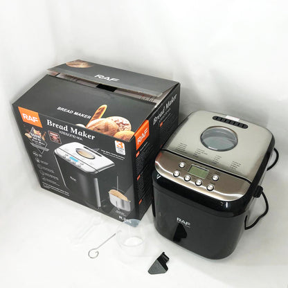 Хлебопечка RAF R.208, 600 Вт, до 1000 г, с функцией безглютеновой выпечки