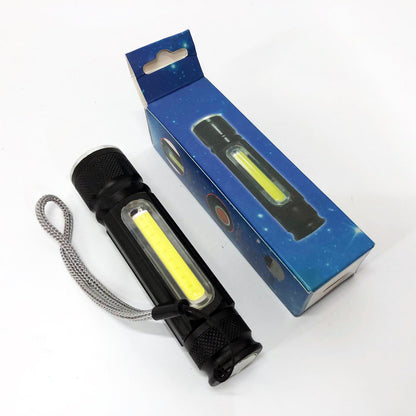 Фонарик портативный светодиодный Police BL-516/616-T6-COB с USB-зарядкой, магнитом и функцией зума